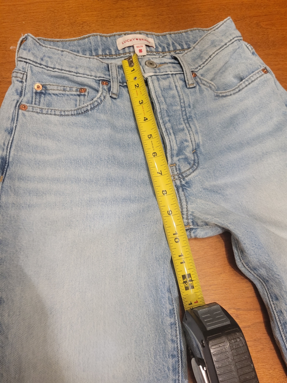 Lucky Brand 90s Loose High Rise Crop Jeans | 00/24 - Picture 9 of 16